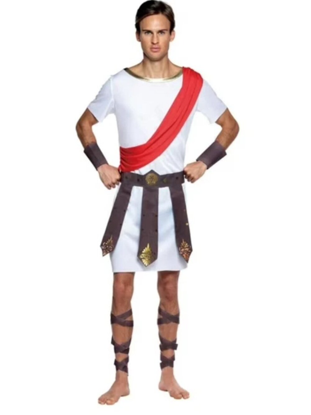 Partyholic Men's Roman Knight Halloween Costume